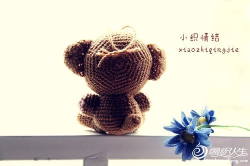 萌萌猴新年吉祥物钩针猴玩偶图解