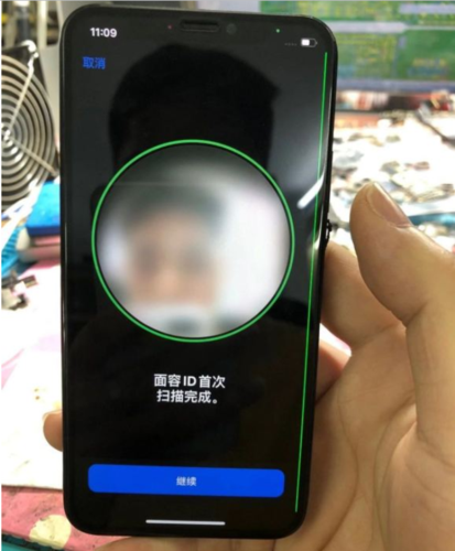 苹果x面容修复#手机维修