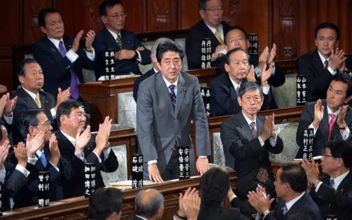 安倍辞职