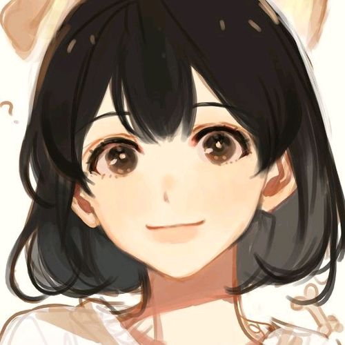 少女动漫女生微信头像