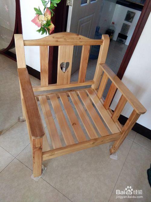 实木椅子的制作步骤