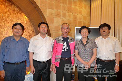 台办主任江文立,标哥,武清组织部部长及对台工作领导小组副组长郭宝琴