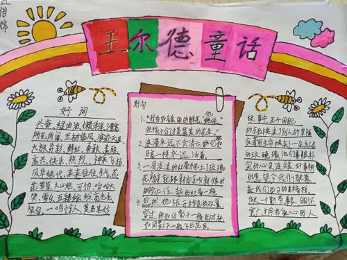 第17周——《王尔德童话》读书小报