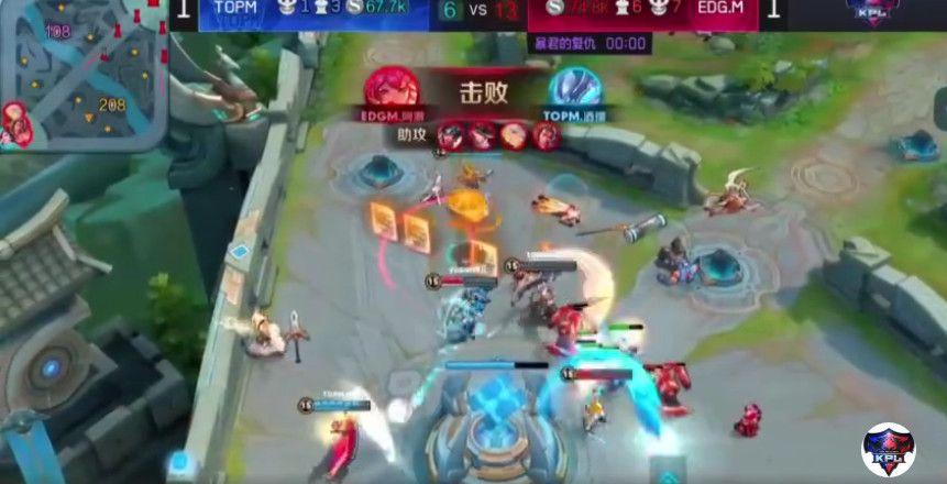 王者荣耀:初晨天秀助edgm摆脱最后一名,topm则是6连败