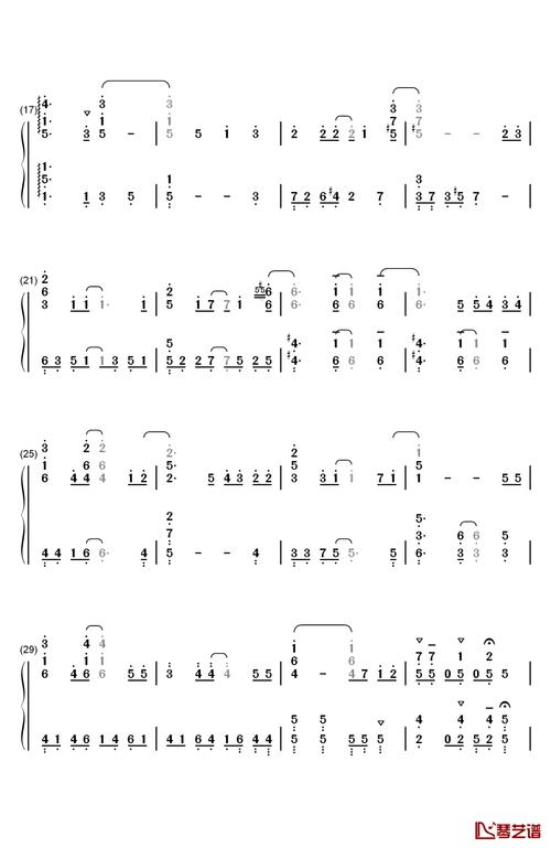 happy party train钢琴简谱-数字双手-aqours