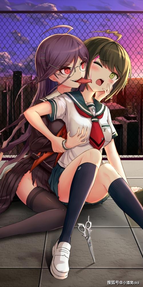 弹丸论破腐川冬子x苗木困动漫全面屏cp壁纸