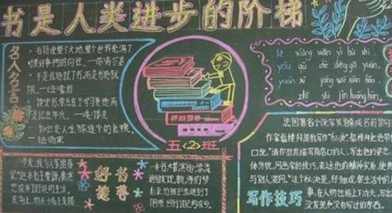 瑞文网 素材 黑板报 关于书黑板报 读书让我回归宁静读书让我受到