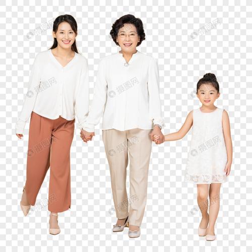 祖孙三代形象照