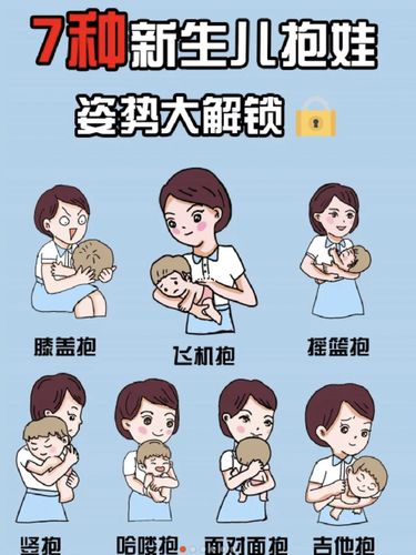 新生儿护理|7种抱娃姿势大解锁99|新手妈妈_新生儿