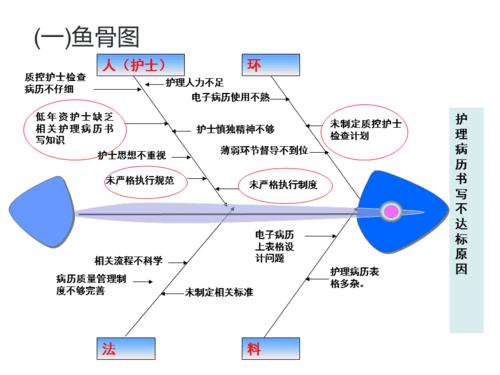 护理 鱼骨图模板