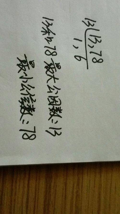 利用分解质因数的方法解决!谢谢!