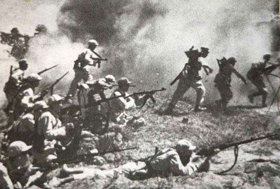 解放战争营盘地区歼灭战