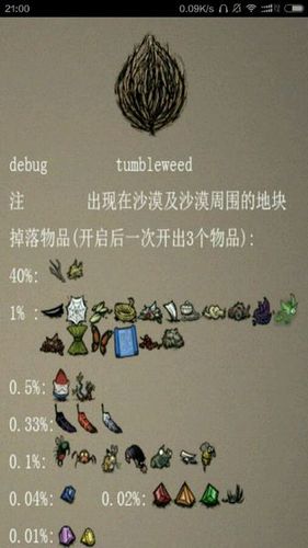 饥荒风滚草能开出齿轮么?