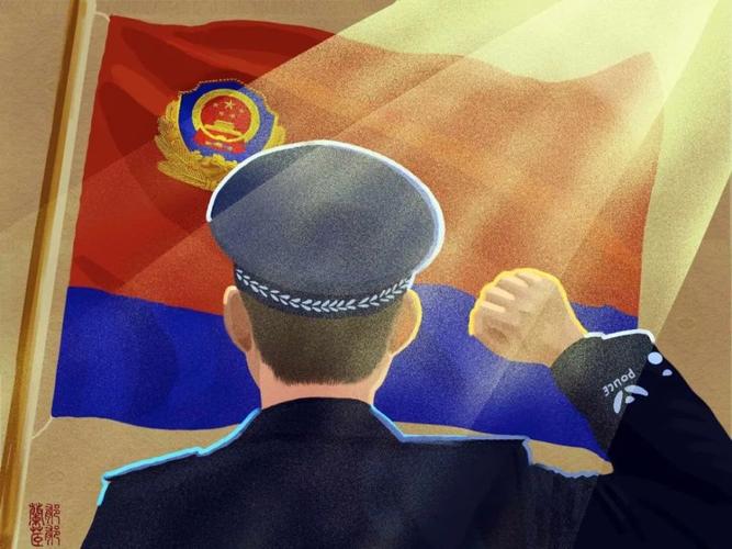 宁城民警原创漫画:人民警察的"多重角色"
