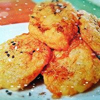 椒盐藕饼