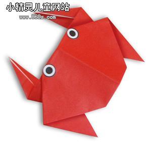 动物折纸教程:孔雀_初级折纸_儿童折纸_儿童专题_小