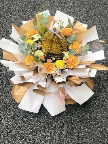 榴莲花束_花束_榴莲_榴莲花束_美食_美食展示_食材展示