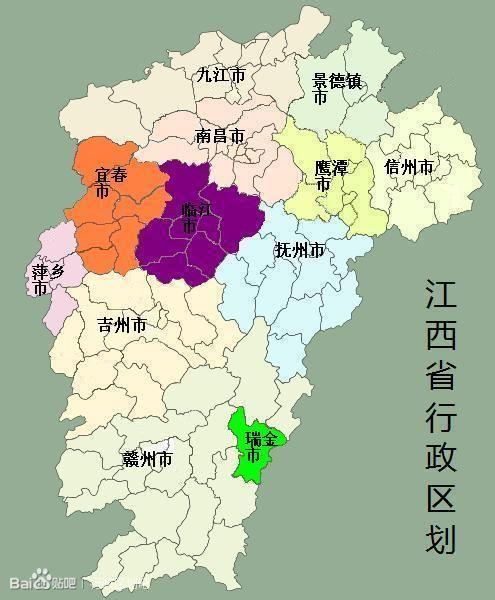 井冈山的行政区划