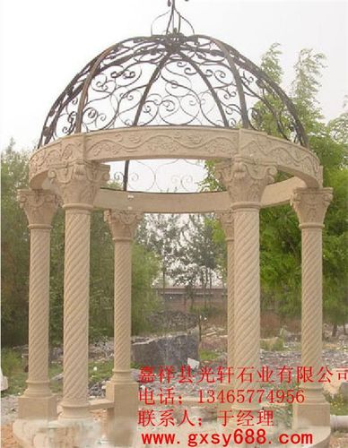 欧式圆顶式凉亭