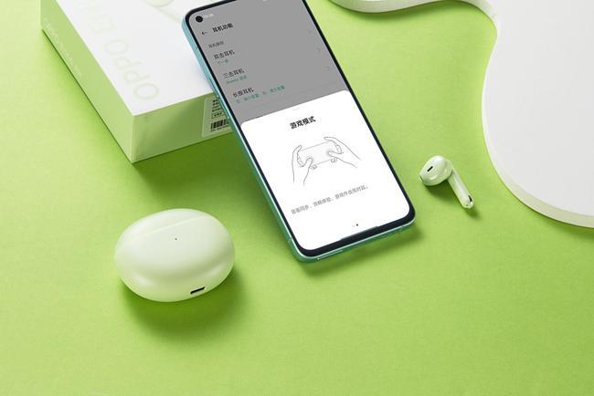当小清新色彩遇上半透明果冻,oppo enco air正年「青」图赏