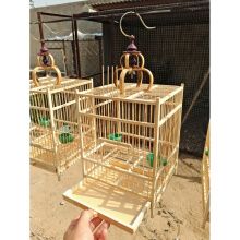 鸟笼绣眼玉鸟芙蓉黄雀相思鸟红脖竹子鸟笼 套餐一