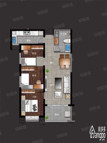 兰亭熙园户型图