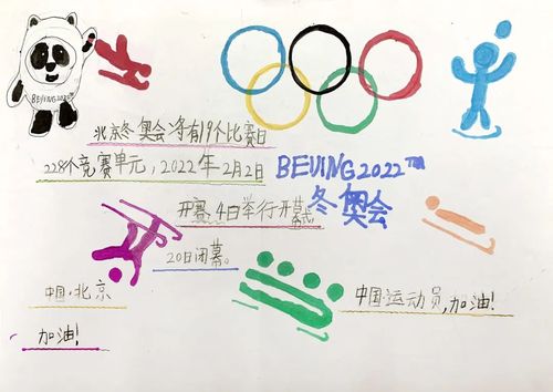 "冬奥加油 未来可期"冬奥手抄报征集作品展示来了!(二)