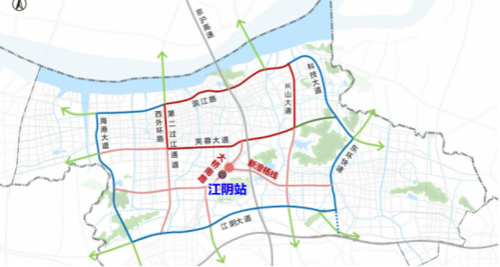 江阴城建开足马力,高铁,中医院,大学…… - 城建规划 - 新闻中心-江阴