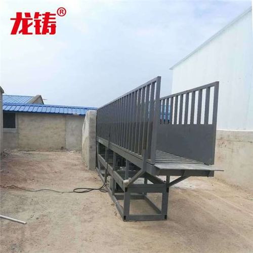 山西太原固定式上猪台 电动液压装猪升降平台 剪叉式