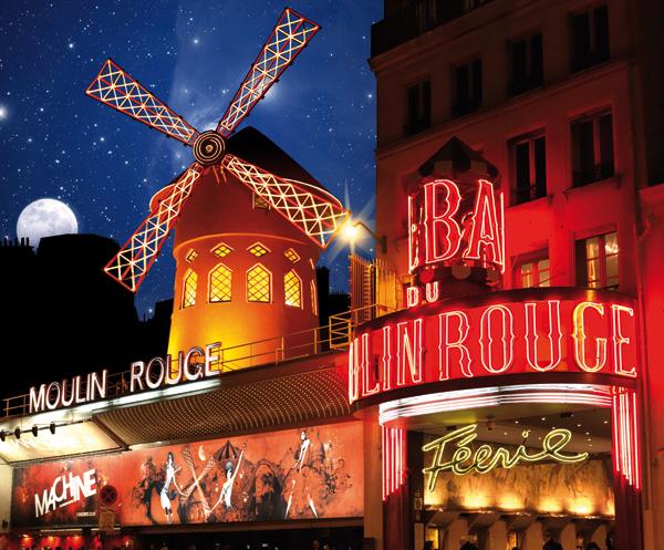 moulin rouge:法国蒙马特红磨坊的诱惑