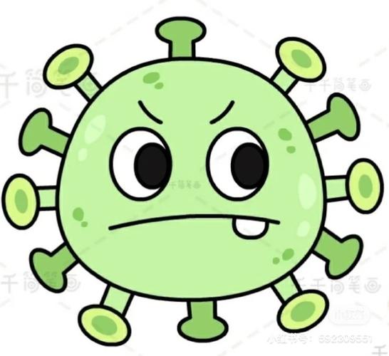 【芦外】五六年级美术作业3月4号,病毒细菌之《不带口罩会传染》