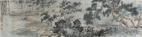 平湖春色