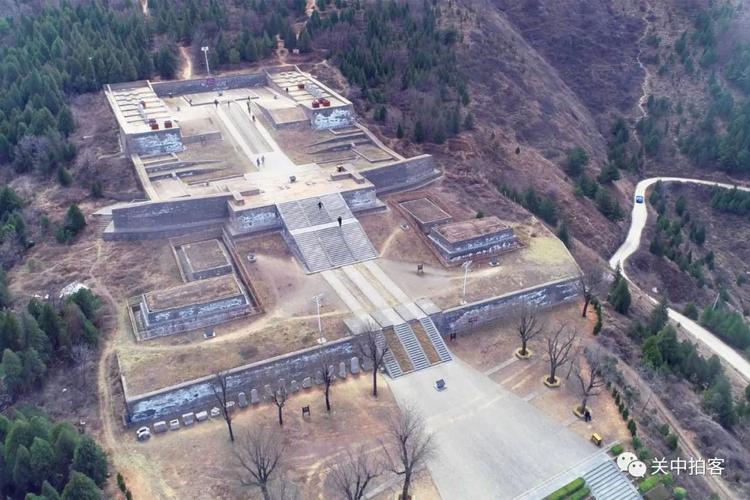 航拍昭陵:唐太宗李世民的陵墓