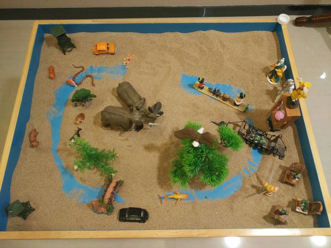 孩子:章鱼和鲸鱼,河水丰富