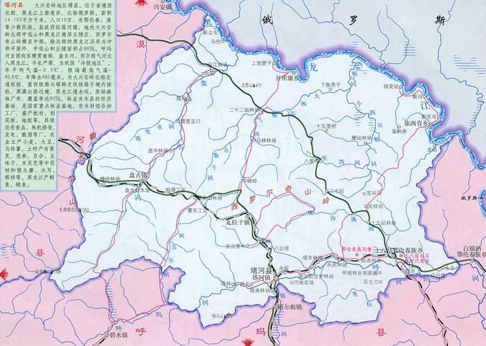 塔河地图_塔河地图查询_塔河地图全图 - 查字典地理网