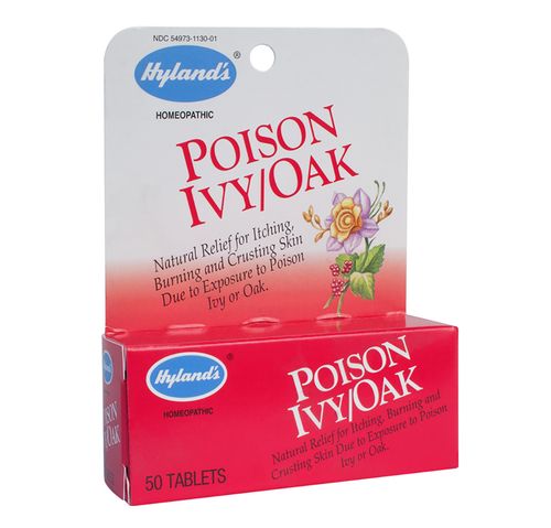 poison ivy & oak relief 50 tablets | hyland