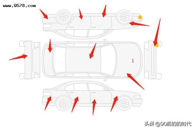 汽车划痕补漆大概多少钱
