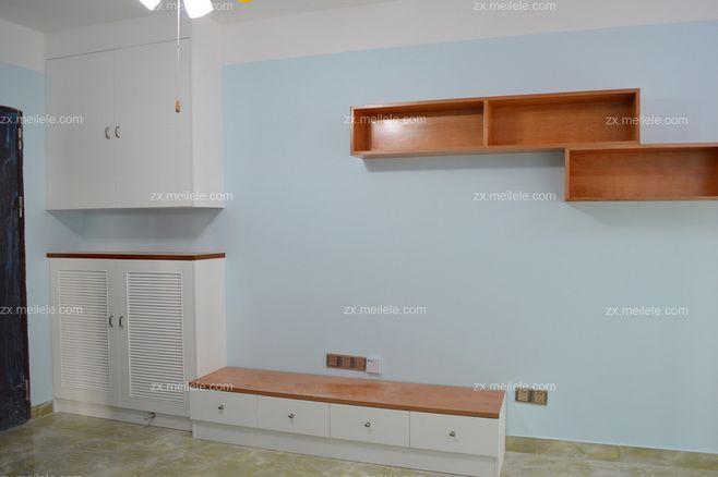 电视背景墙与入户鞋柜