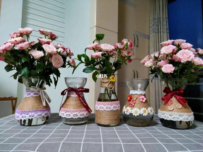 diy麻绳花瓶_麻绳_diy_花瓶_手工制作_我的手工日常_兴趣爱好_手工