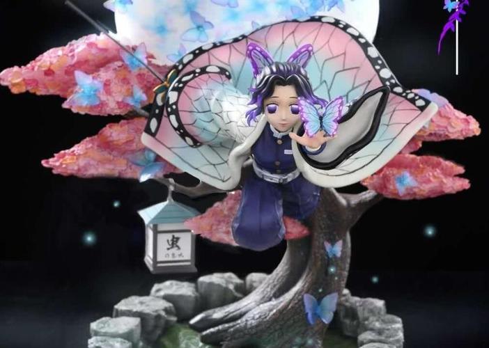 鬼灭之刃:蝴蝶忍的美丽手办,在这样的背景下,忍姐似乎