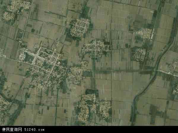 中国山东省聊城市茌平县杜郎口镇地图(卫星地图)