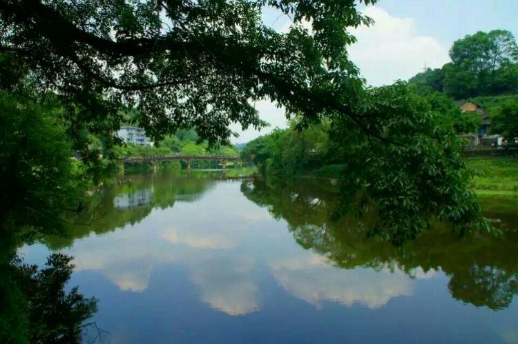 美丽的小西湖_五通桥