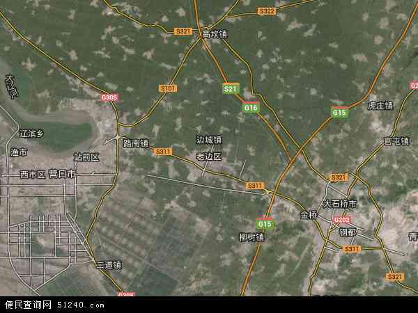 老边区卫星地图 - 老边区高清卫星地图 - 老边区高清航拍地图 - 2021