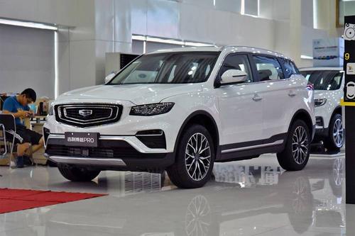 吉利全新suv"博越"