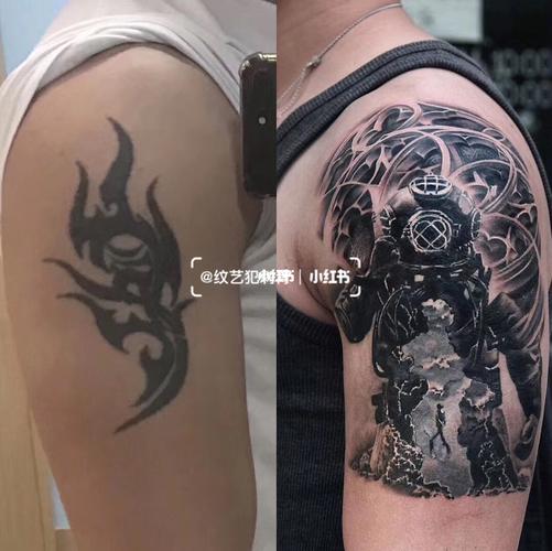 化腐朽为神奇的覆盖纹身3|遮盖纹身_纹身_刺青_广州纹身_美妆_彩妆