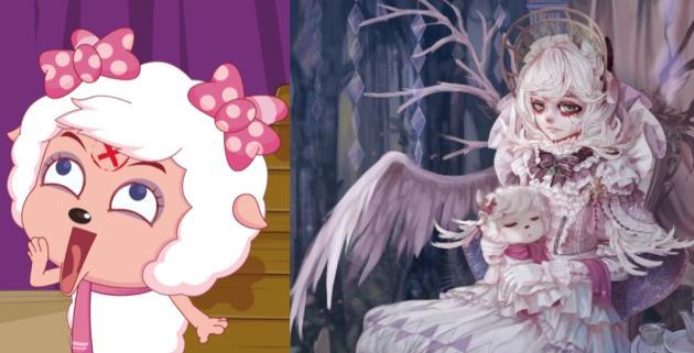 "病娇"美羊羊,"妖娆妩媚"羚羊公主,看到灰太狼一家后我酸了