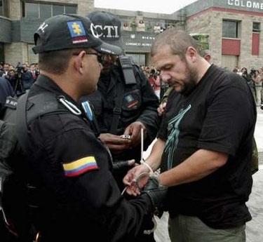 哥伦比亚最大贩毒集团主要头目被捕组图