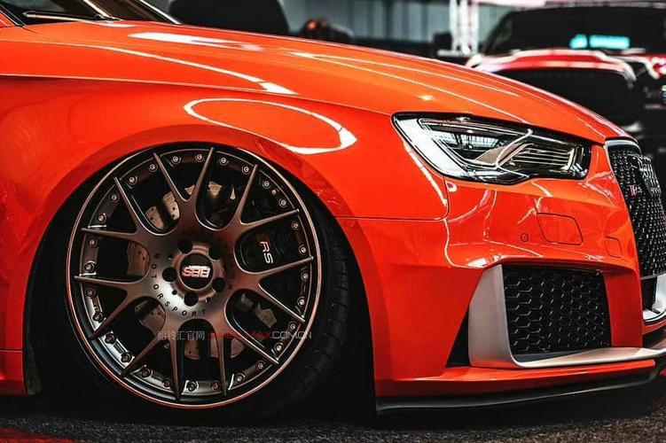 奥迪rs3安装德国bbs ch-r ii款高品质轮毂