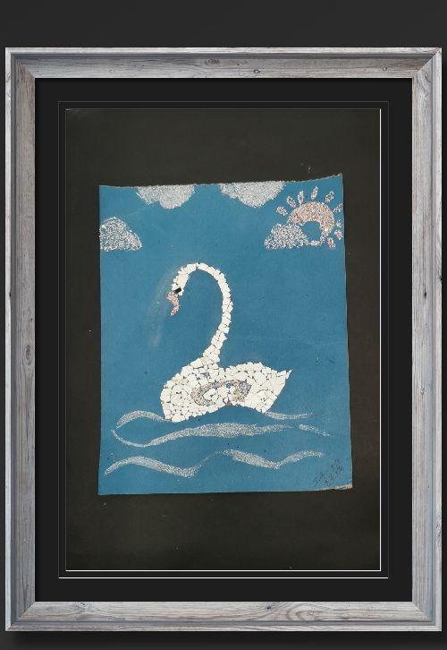 美术名师工作室系列网络课程——————《蛋壳粘贴画》