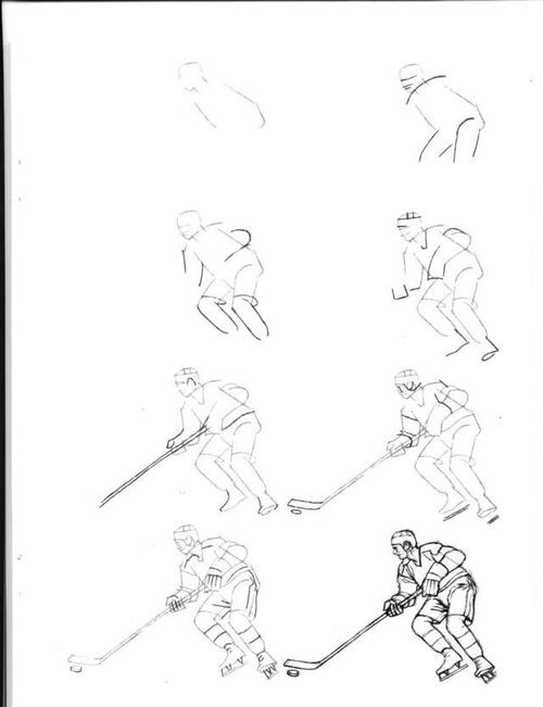 最全的人物运动速写收藏版